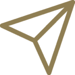 logo instagram direct message doré