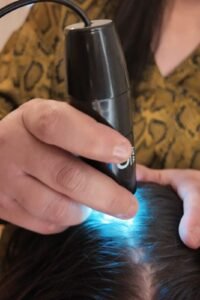 Analyse du cuir chevelu - Natura head spa japonais Mons